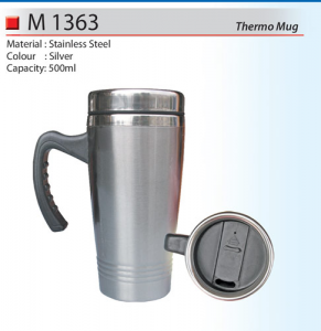 Stainless steel thermo mug (M1363)